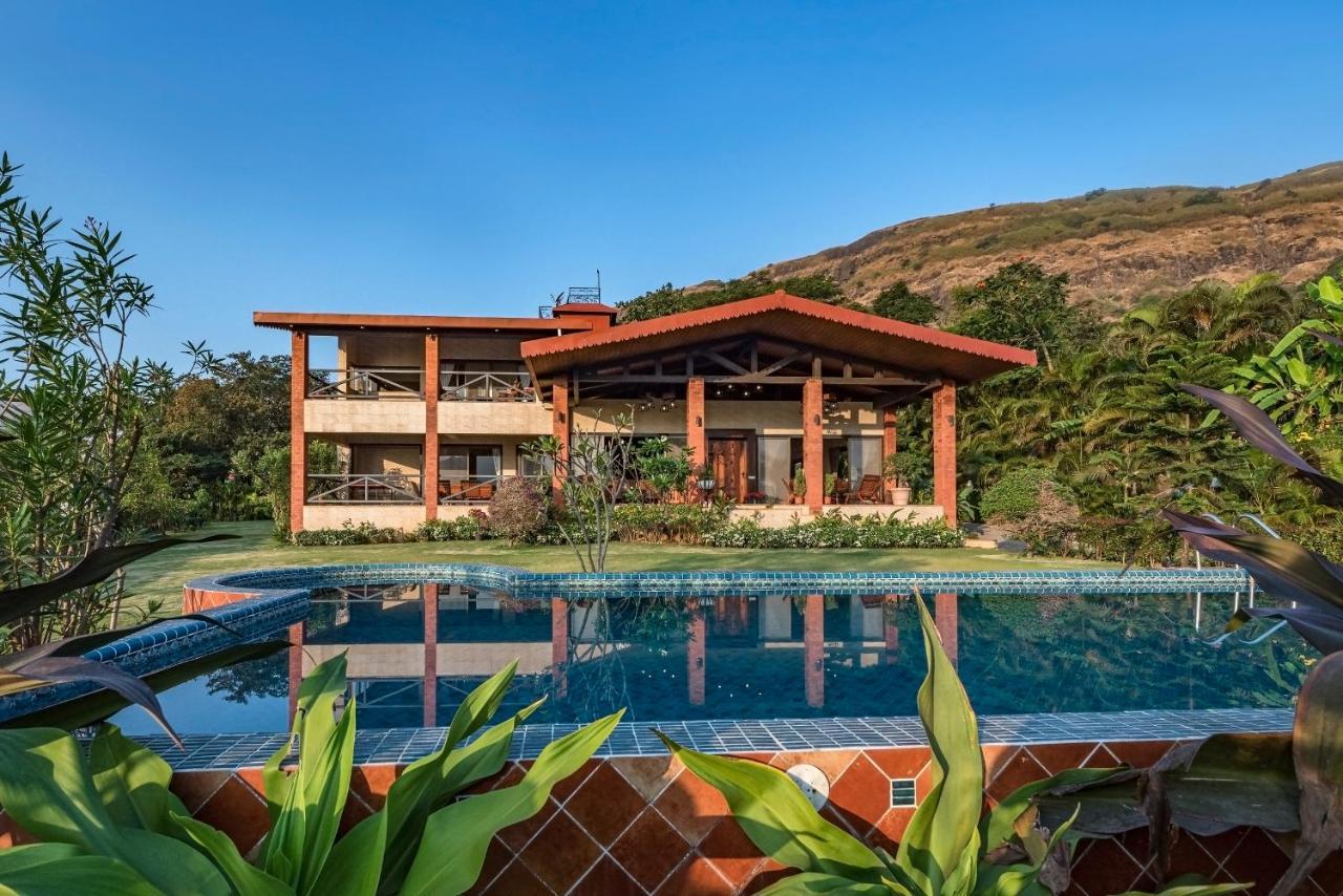 Saffronstays Althea - 4 Brd Veg Only Villa In Pawna With Jacuzzi In Every Room Lonavala Exteriör bild